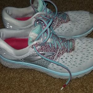 Brooks Glycerin Women's 11 - White Blue Pink